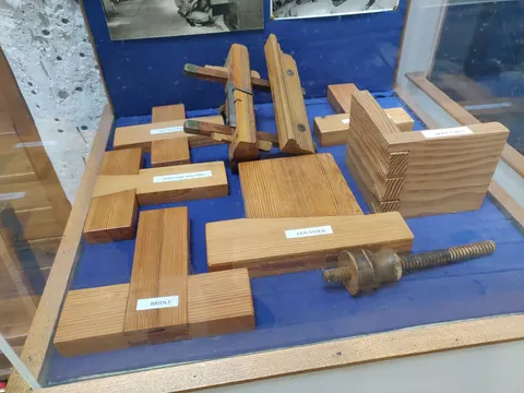 Examples of traditional timber joints